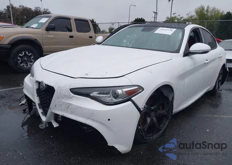 2017 Alfa Romeo Giulia Ti Awd from USA, damaged, VIN ZARFAEEN7H7537868